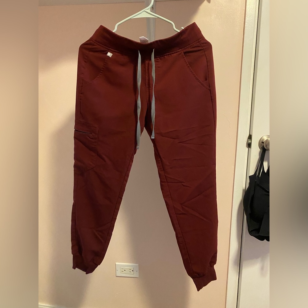 Figs - Zamora Joggers Burgundy XSP